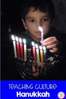 Teaching Culture Hanukkah Pin