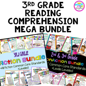 Various 3rd Grade Reading Lessons