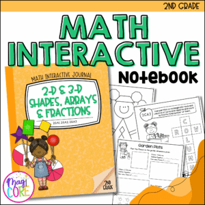 2nd Grade Geometry Interactive Journal CCSS Standards 2.G.A.1, 2.G.A.2, 2.G.A.3