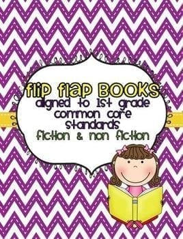 1st Grade Common Core Reading Flip Books