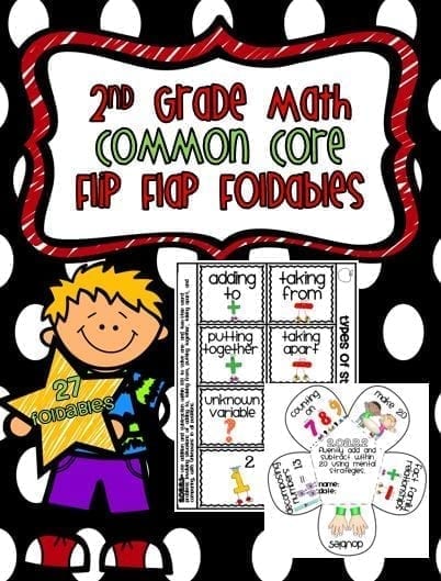 2nd Grade Math Common Core Foldable Activities - Image 2
