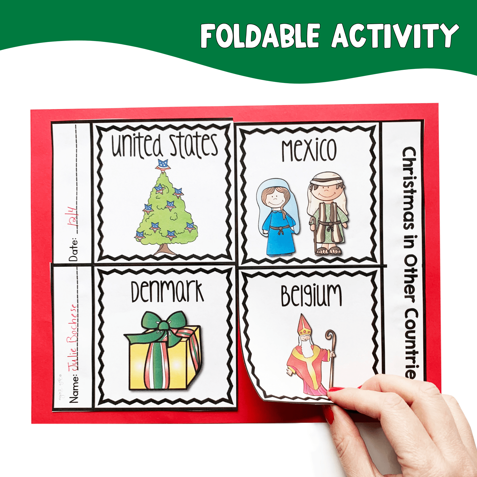 Christmas Differentiated Reading Comprehension Passages Writing Activities Craft - Image 3