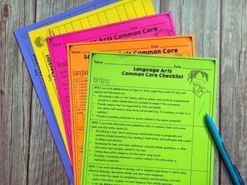 4th Grade Common Core Checklists - Image 2