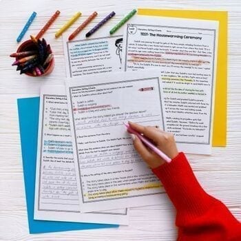 4th Grade Reading Comprehension Passages & Questions Mega Bundle Lexile Leveled - Image 4