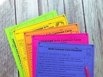 5th Grade Common Core Checklists - Image 2