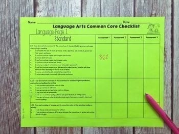 5th Grade Common Core Checklists - Image 3