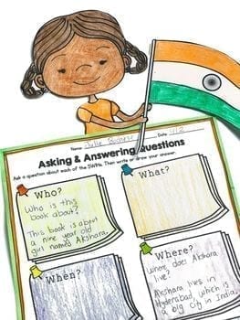 A Day in My Life: India- Differentiated Guided Reading with a Focus on Questions - Image 2