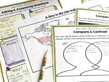 A Day in My Life: India- Differentiated Guided Reading with a Focus on Questions - Image 3