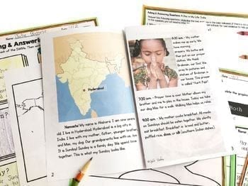 A Day in My Life: India- Differentiated Guided Reading with a Focus on Questions - Image 4