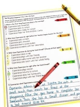 A Day in My Life: Spain- Differentiated Guided Reading (Sequence) - Image 4