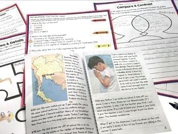A Day in My Life: Thailand- Differentiated Guided Reading Focus on Main Idea - Image 3