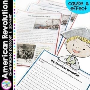 American Revolution Differentiated Reading (Cause & Effect)