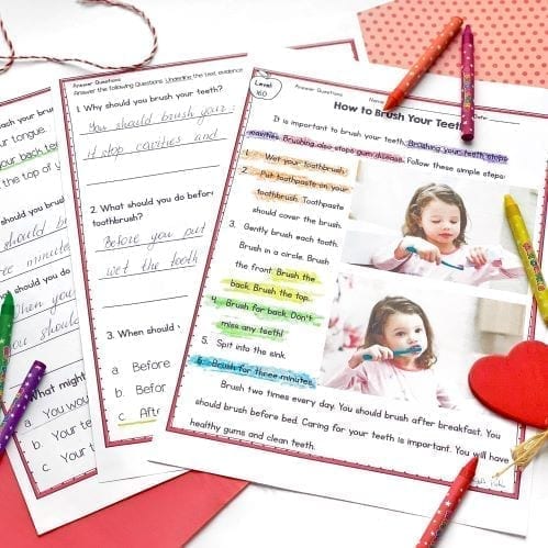 1st Grade Reading Comprehension MEGA Bundle Lexile Leveled Passages & Questions - Image 5