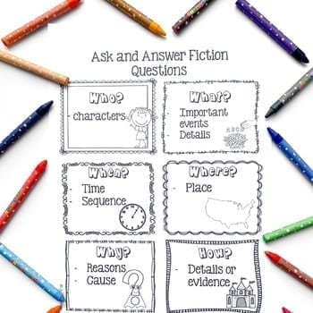 Ask & Answer Questions 2nd & 3rd Grade Reading Comprehension Passages Bundle - Image 3
