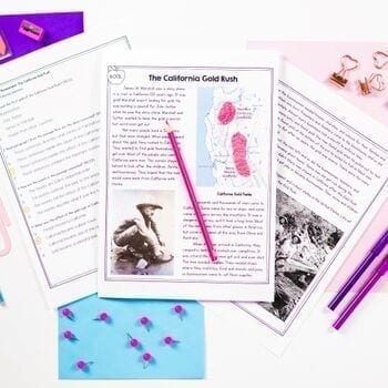 3rd Grade Benchmark Reading Assessments - Passages, Questions, & Data PRINT ONLY - Image 2
