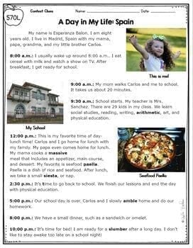 Context Clues Reading Comprehension Passages & Questions 2nd & 3rd RI.2.4 RI.3.4 - Image 2