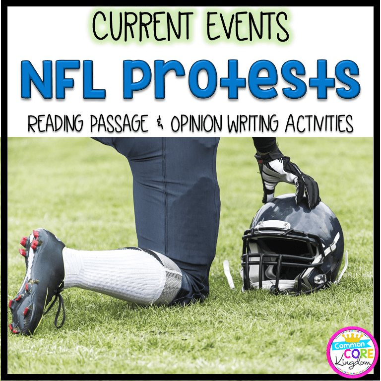Current Events: NFL National Anthem Protests (4th, 5th, & 6th Grade)