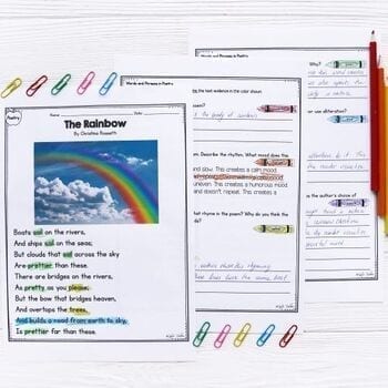 passages for teaching close reading
