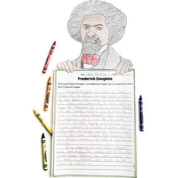 Frederick Douglass Differentiated Reading and Writing Activities - Image 3