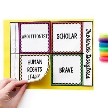 Frederick Douglass Differentiated Reading and Writing Activities - Image 4