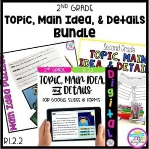 Main Idea and Details Bundle RI.2.2