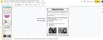 Making Connections Reading Comprehension Passages and Questions RI.2.3 RI.3.3 - Image 4