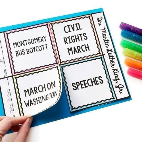 Martin Luther King Jr. Differentiated Reading and Writing Activities - Image 4