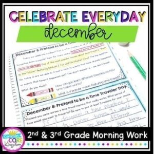 Morning Work: December Holidays