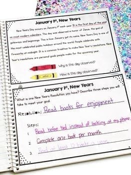 Morning Work: January Holidays - Image 3