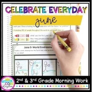 Morning Work: June Holidays