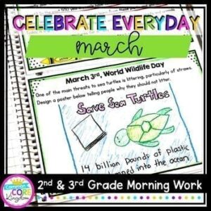 Morning Work: March Holidays