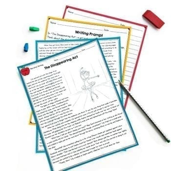 Narrative Writing Passages & Prompts with Lexile Levels - 4th & 5th Grade - Image 2