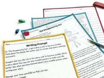 Narrative Writing Passages & Prompts with Lexile Levels - 4th & 5th Grade - Image 4