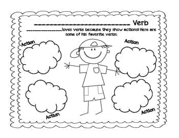 Parts of Speech Characters- Nouns, Verbs, Adjectives - Image 3