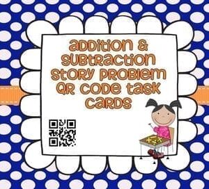 QR Task Cards for Story Problems