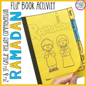Ramadan Reading Comprehension Flip Book Activities- 2nd & 3rd grade