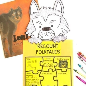 Recount Folktales Mentor Texts- 2nd Grade RL.2.2 & 3rd Grade RL.3.2 - Image 3