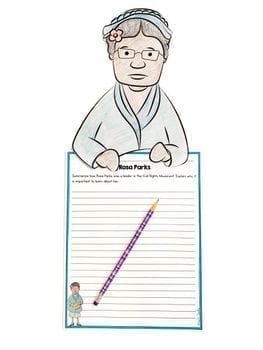 Rosa Parks Differentiated Reading and Writing Activities - Image 3