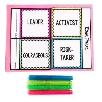 Rosa Parks Differentiated Reading and Writing Activities - Image 4