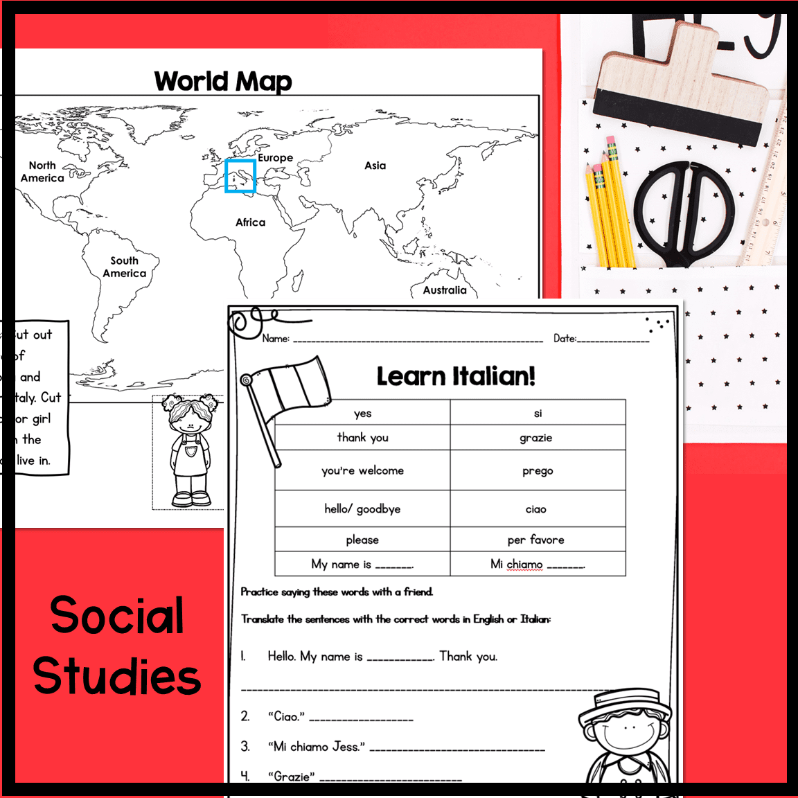 Strega Nona Substitute Plans - 1st, 2nd, 3rd Grade Emergency Full Day Unit - Image 2