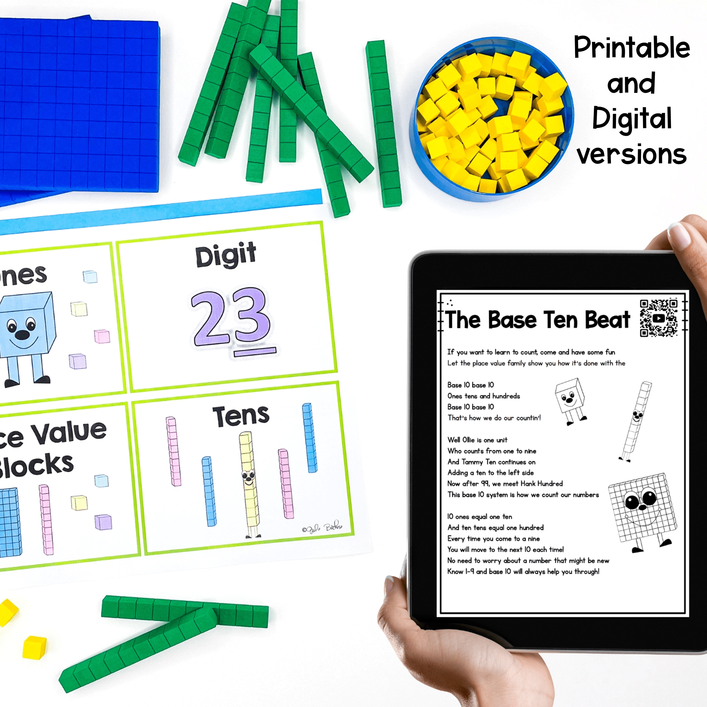 Place Value Hundreds, Tens, Ones - 2nd Grade - 2.NBT.A.1 - Print & Digital - Image 2