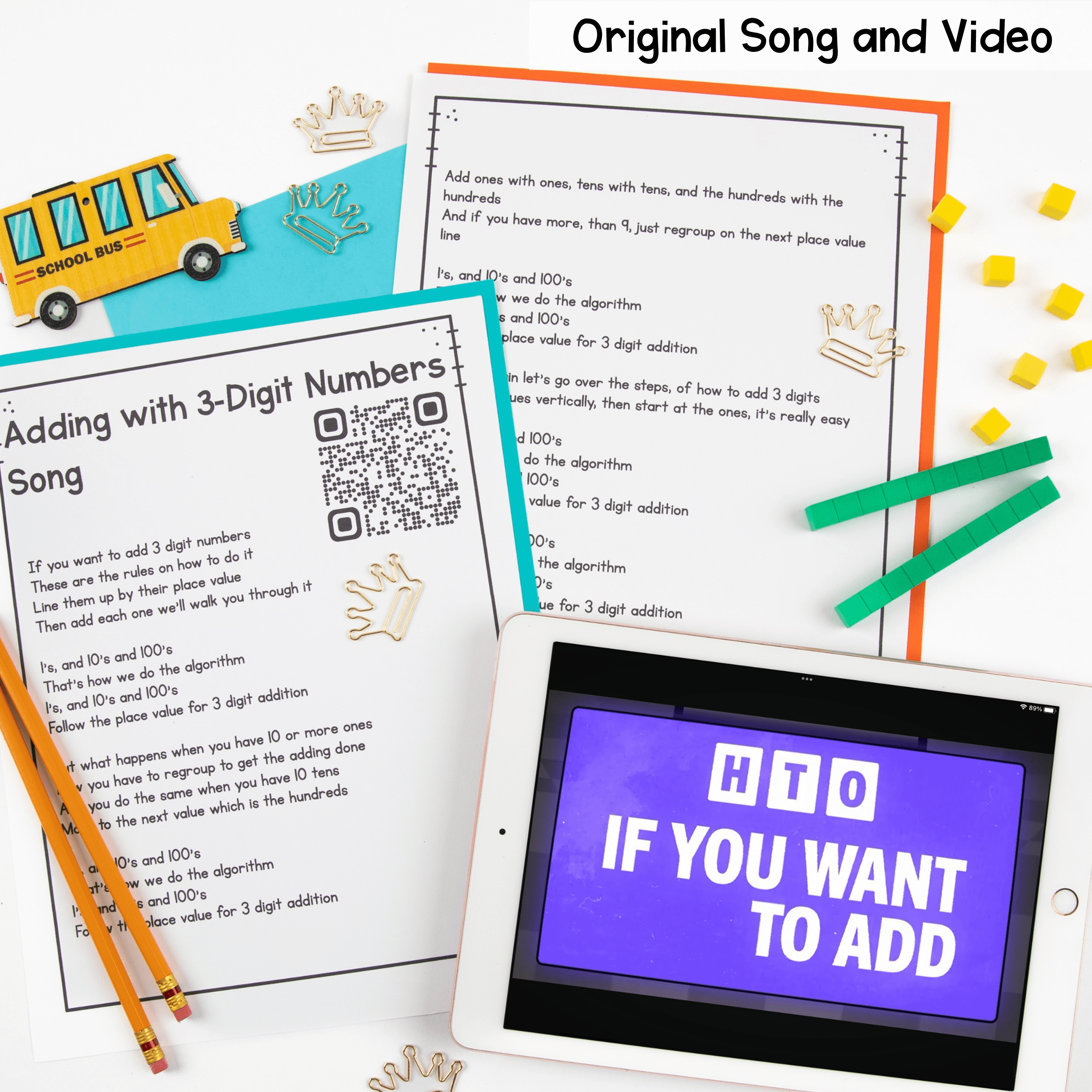 Adding & Subtracting Regrouping within 1,000 Worksheets 2.NBT.B.6 & 2.NBT.B.7 - Image 2