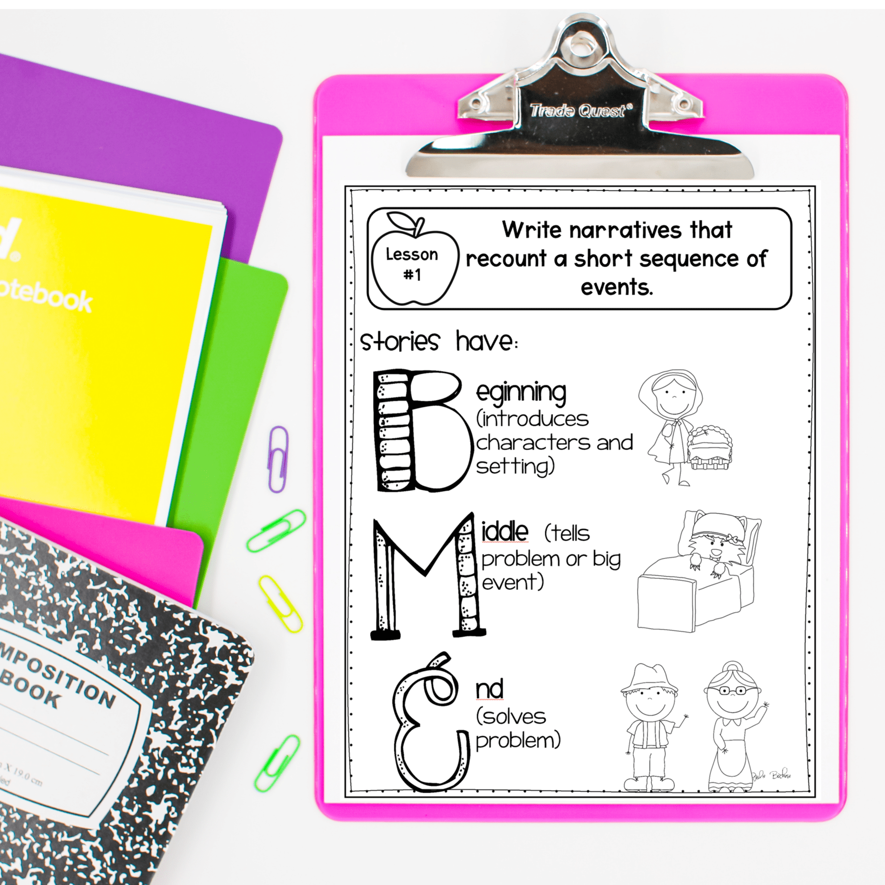 2nd & 3rd Grade Writing Bundle - Narratives, Opinions, Reports & Explanatory - Image 7