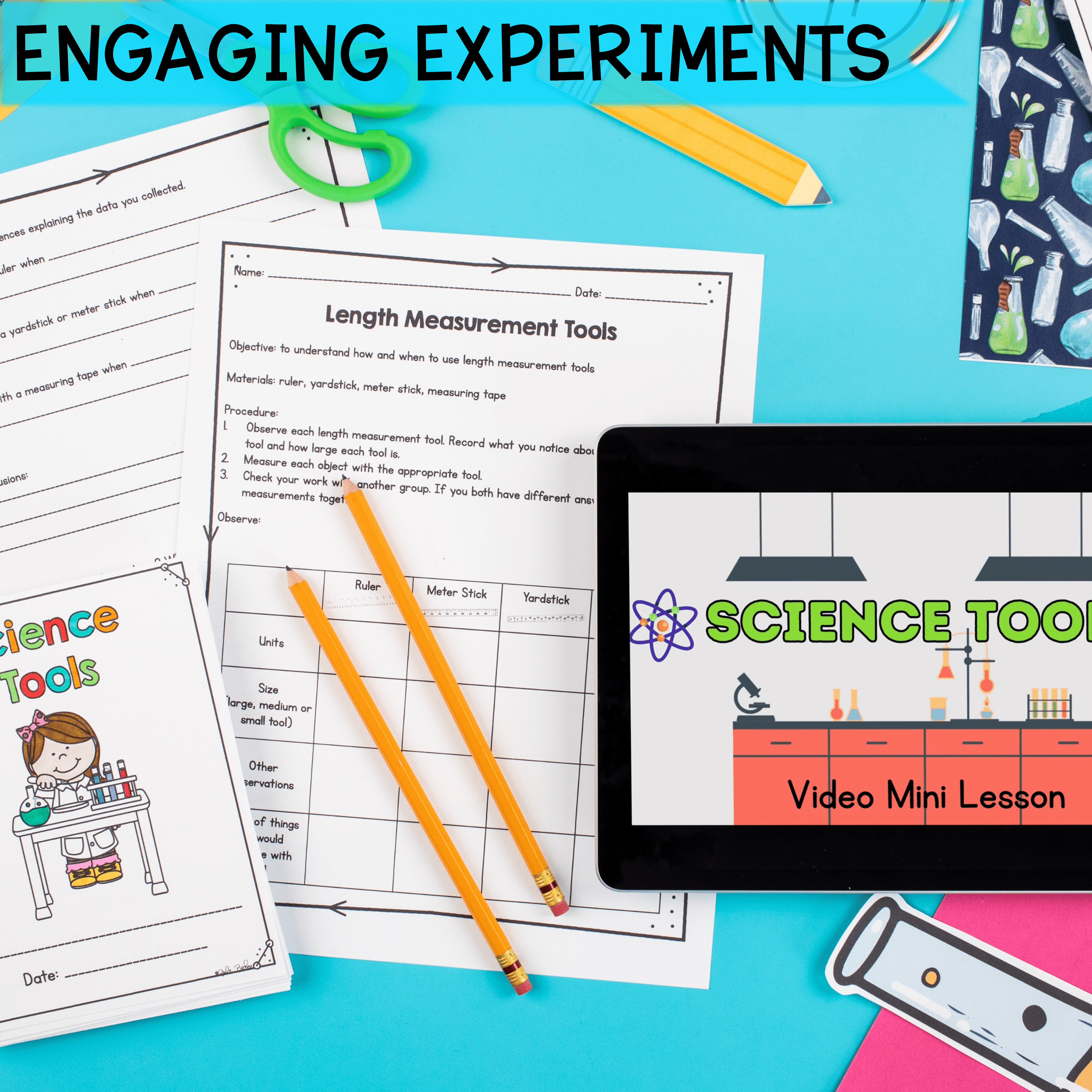 Science Tools - 1st & 2nd Grade Science Unit - Printable & Digital - Image 3