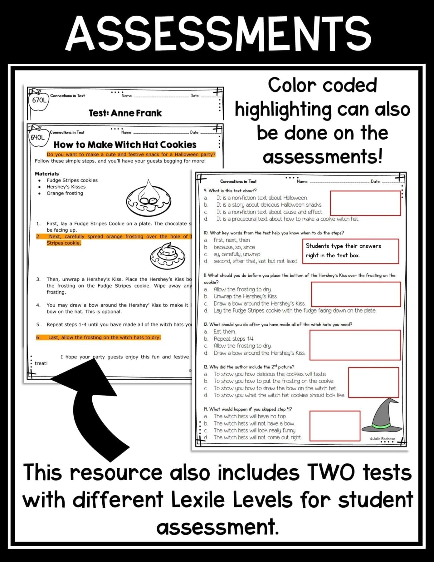 Making Connections Reading Comprehension Passages and Questions RI.2.3 RI.3.3 - Image 7