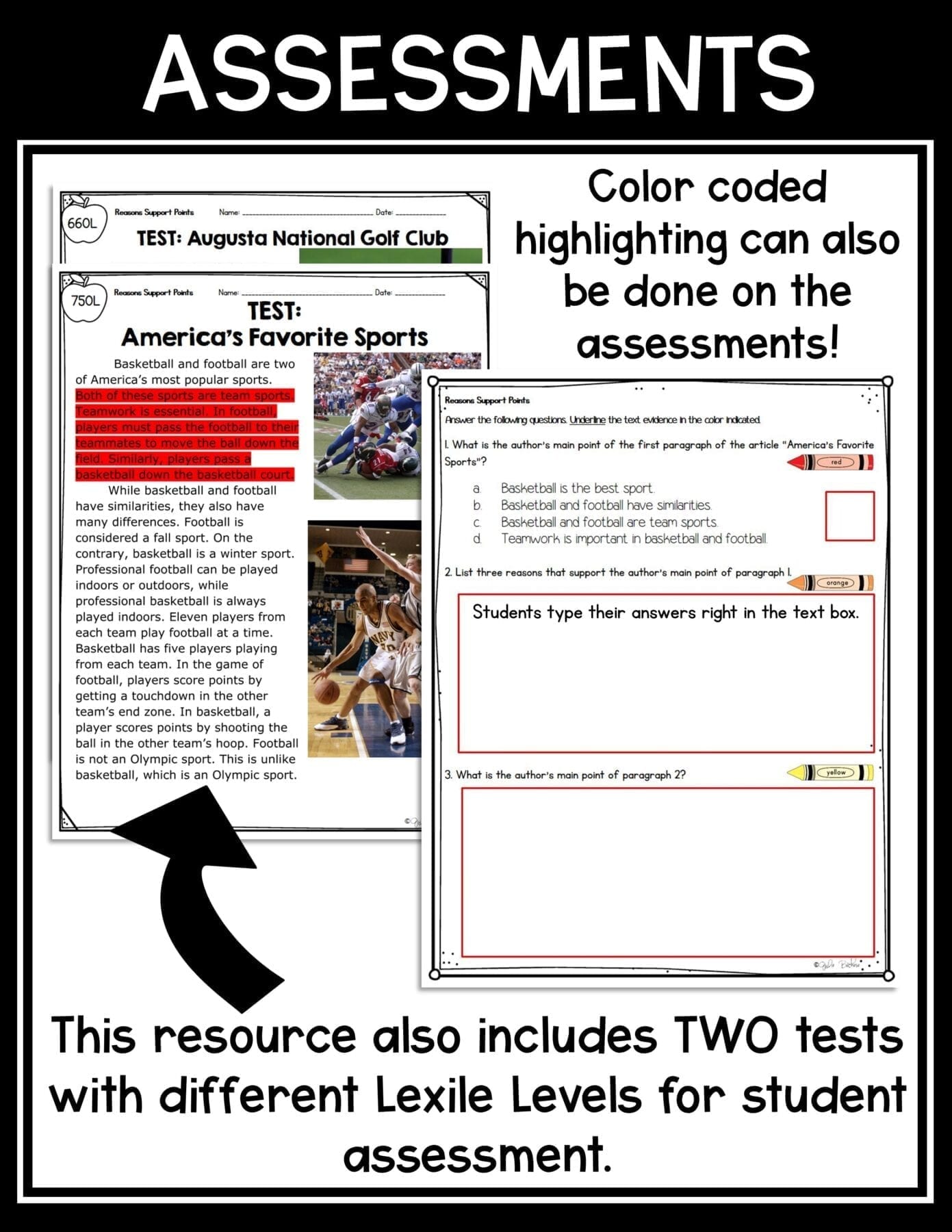 Reasons Support Author's Point - 2nd Grade RI.2.8 - Reading Passages for RI2.8 - Image 5