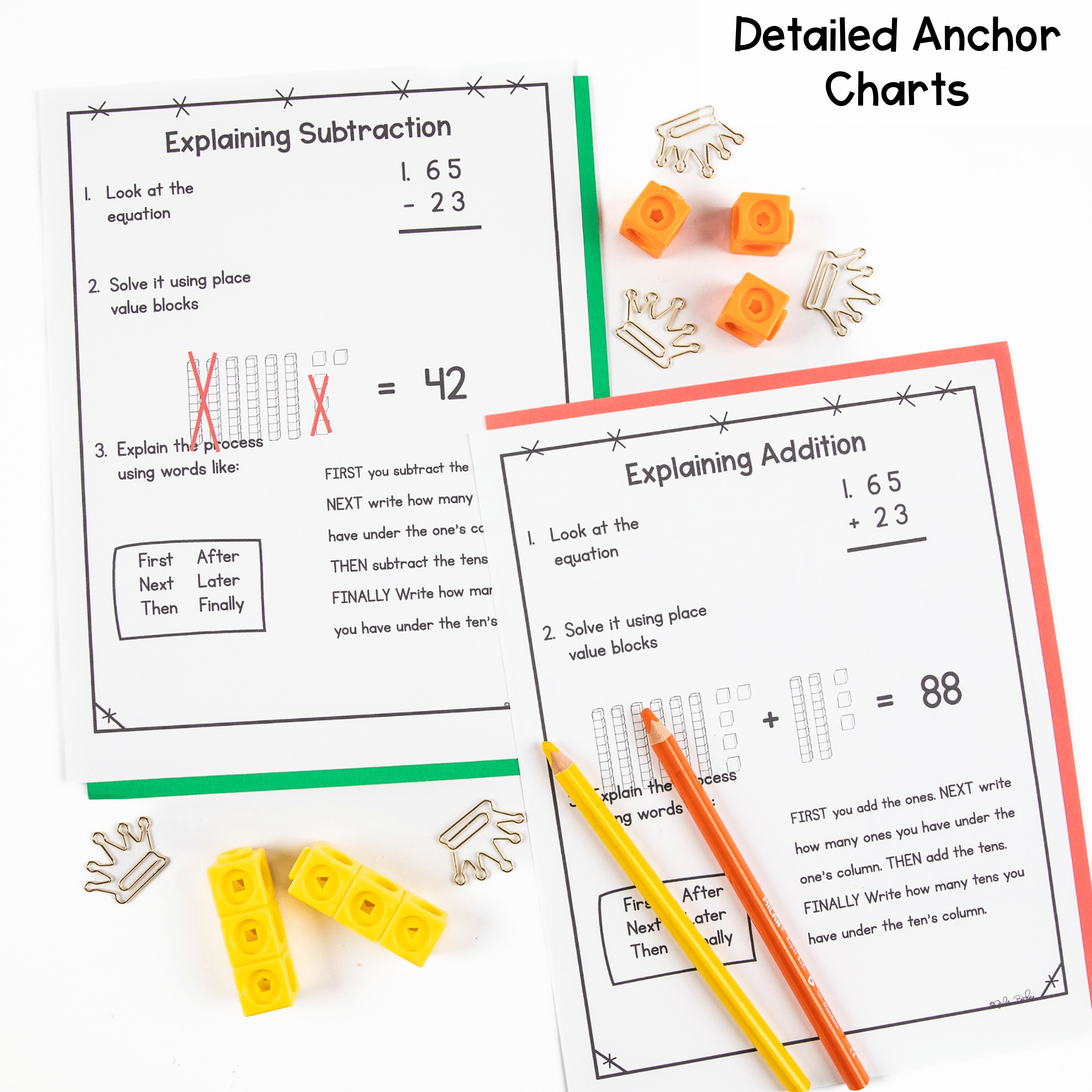 Explain Why Addition & Subtraction Work 2nd Grade Math 2.NBT.B.9 Worksheets - Image 4
