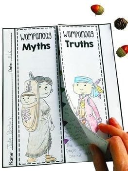 Wampanoag People Differentiated Reading and Writing Activities - Image 3