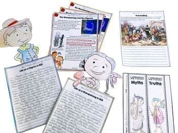 Wampanoag People Differentiated Reading and Writing Activities - Image 4