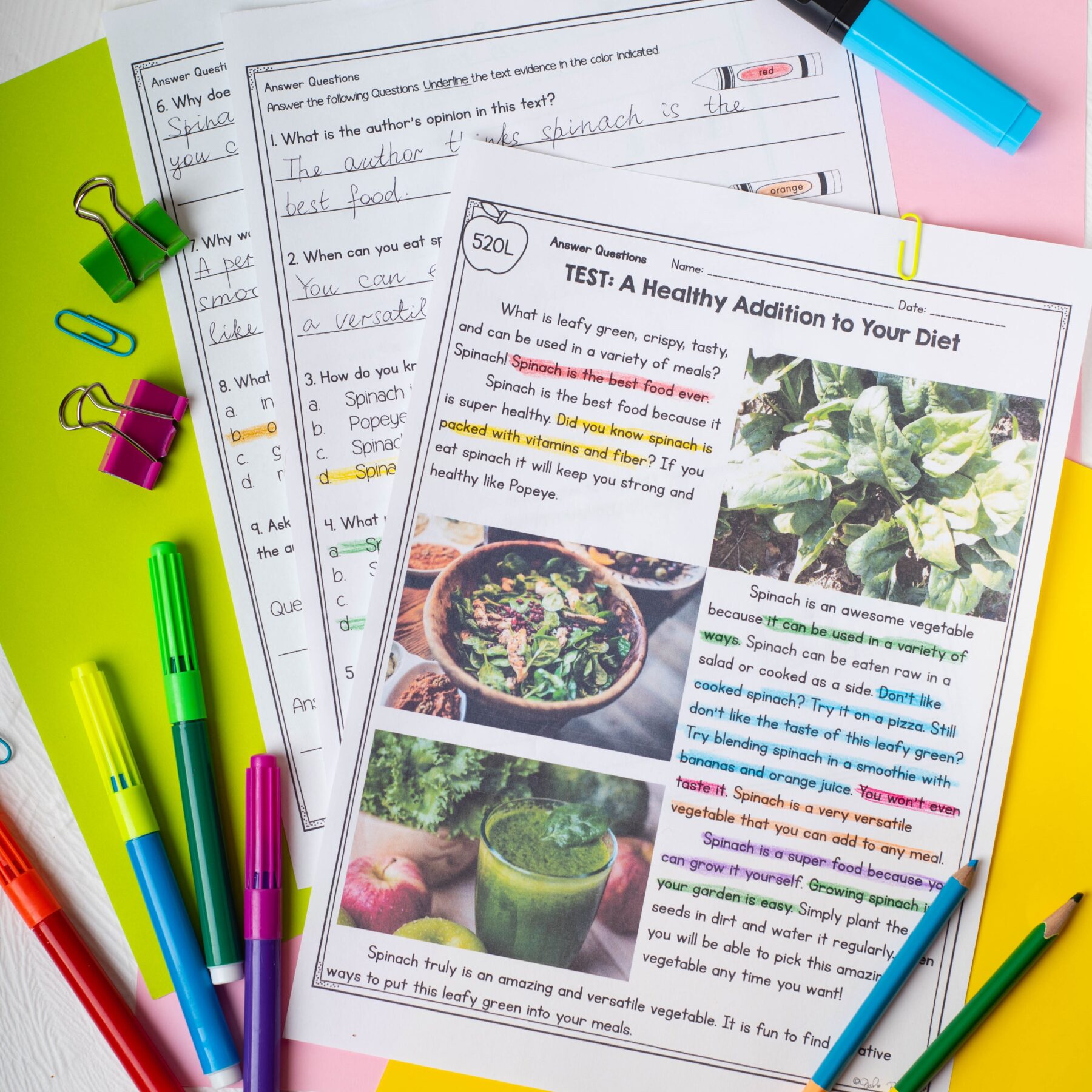 Ask & Answer Questions Nonfiction Reading Comprehension Passages - RI.2.1 RI.3.1 - Image 7